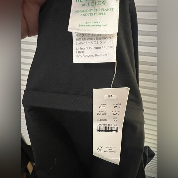 JCrew Reimagined Navy Blue One Piece Plus Size! 📸🖤 - Picture 5 of 5